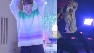 【إكسو بايكهيو】بينما تنتشر رقصة إعادة الرقص لليلة الحالية، نسي المغني الأصلي كيف يرقصها هههه