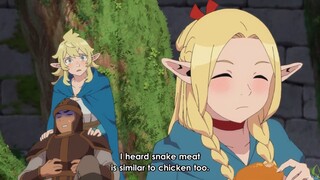 Marcielle gets Used as Bait for Chicken | Delicious in Dungeon Ep 2