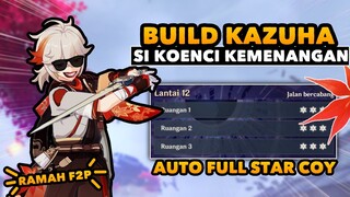 KAZUHA SI KUNCI KEMENANGAN Bahas Build Kazuha Ramah F2P - Genshin Impact