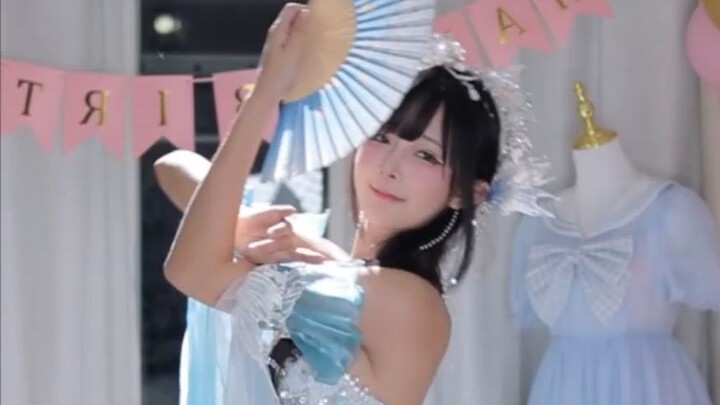 【鱼子酱】《高唐》人鱼公主套装 直播跳舞录屏