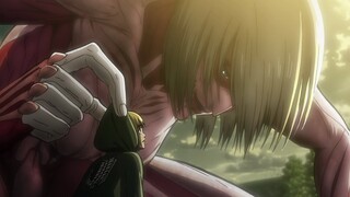 The Female Titan spares Armin - AruAni (Armin x Annie Moment) English Dub