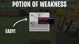 How To Make a Weakness Potion in Minecraft #Shorts