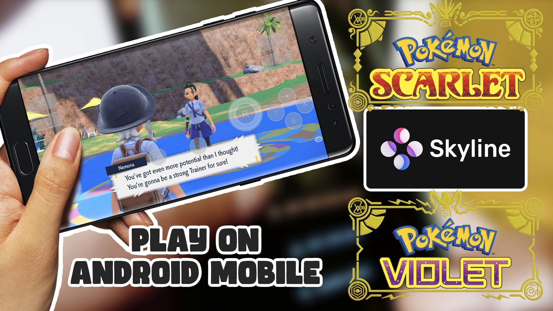 Play Pokémon Scarlet and Violet On Mobile Phone - BiliBili