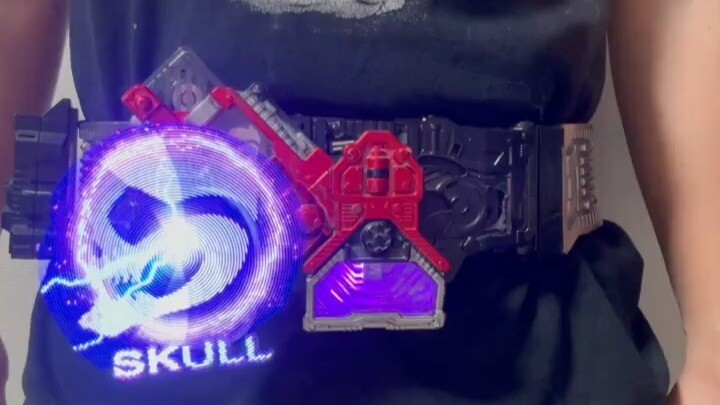 Kamen Rider Skull Physical Effects Transformation