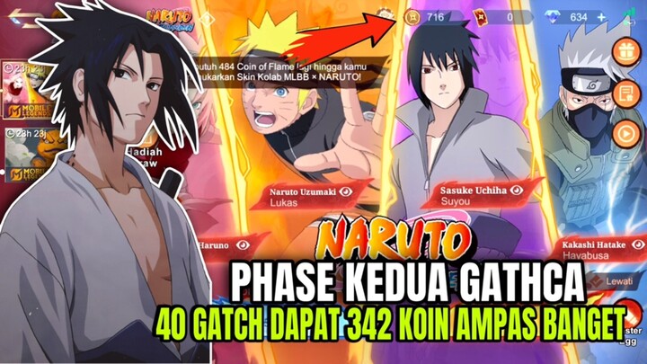 PHASE KEDUA GATCHA 40 GATCHA DPAT 342 KOIN AMPAS BANGET