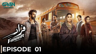 Faraar | Episode 01 | Hamza A - Sohai A - Ahmed A - Daniyal Z | Pakistani Drama | Green Tv