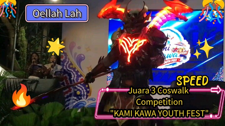 Speed : Juara 3 Coswalk Competition "KAMI KAWA YOUTH FEST"