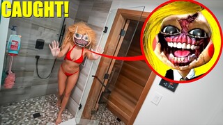 I CAUGHT MISS DELIGHT IN THE SHOWER IN REAL LIFE! (POPPY PLAYTIME CHAPTER 3)