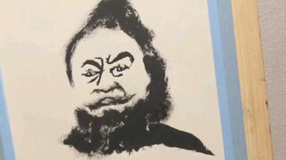 Thử thách dùng hai chữ "Trương Phi" để vẽ Trương Phi