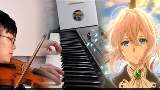 [Piano Halcyon + biola BOY] Lagu tema "Violet Evergarden Side Story" "Amy"