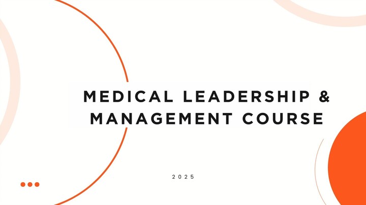 Medical Leadership & Management Course