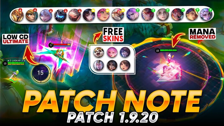 A BIG UPDATE IS HERE | LOTS OF FREE SKINS | HAYABUSA BRUTAL NERF | UPCOMING EVENTS & MORE