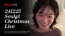 [ENG] 241225 SEULGI Weverse Christmas Live