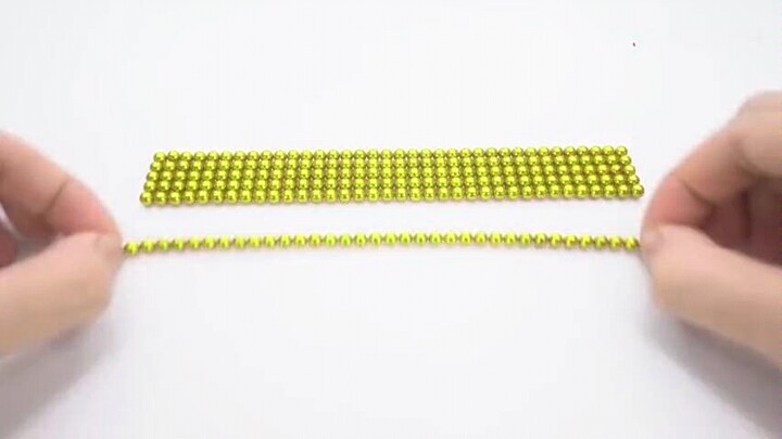 Shocking! A Tiny House Made of Magnetic Balls—Practiced for Two and a Half Years