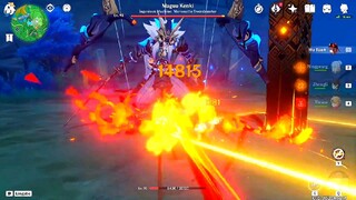 [ Genshin Impact ] Hutao Team Vs Maguu Kenki