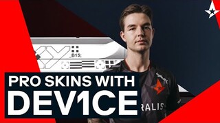 dev1ce shows off his favorite Desert Eagle skin!