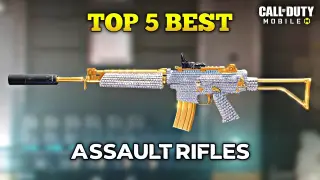Top 5 best Assault Rifles in Cod Mobile season 9 #codm