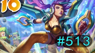起小点TOP10 VOL513 卡莎极致走位击溃敌军