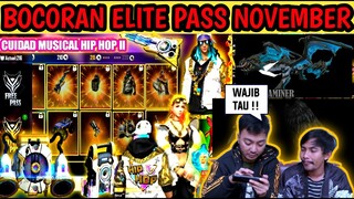 KULGAR‼Bocoran Elite Pass Season 30 Bulan November FREE FIRE