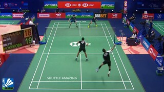 Fajar Rian Beat the World Champion | Fajar Alfian/ Muhammad Rian Ardianto vs Hoki/ Kobayashi