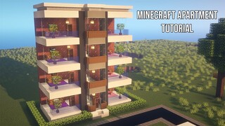Minecraft Apartment Tutorial build
