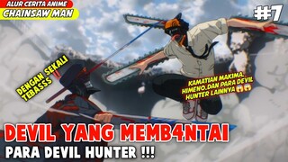 IBLIS INI MEMBUAT PARA DEVIL HUNTER TAKBERDAYA‼️😱 - alur cerita anime chainsaw man episode 8