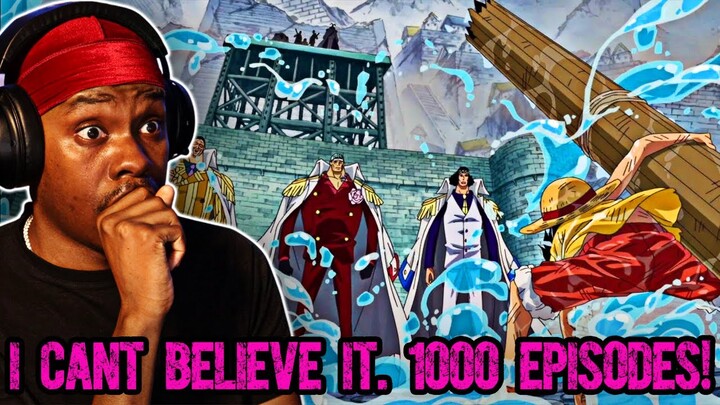 Reacting To - 1 SECOND From 1000 Episodes Of One Piece!