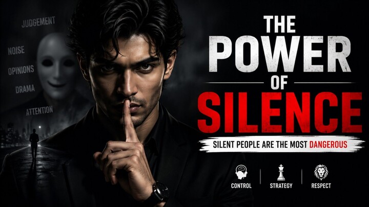 🔥 The Power of Silence | Chup Rehne Ki Taqat | Alpha Mindset & Dark Psychology