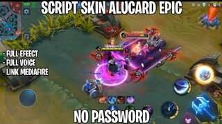 SCRIPT SKIN ALUCARD EPIC FULL EFEECT NO PASSWORD PATCH TERBARU | MOBILE LEGENDS