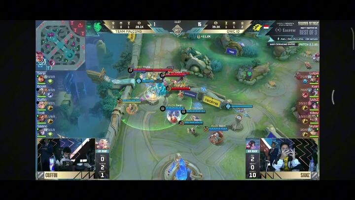 falcon cuma d kasih 1 kill sama onic