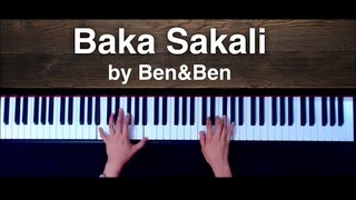 Baka Sakali by Ben&Ben Piano Cover with music sheet