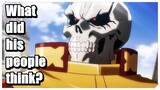 What did the People of the Sorcerer Kingdom think about Ainz Ooal Gown?