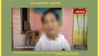 Kronologi Pemuda DisabilitasTanpa Lengan Jadi Korban Pelecehan