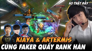 BÌNH LUẬN RANK HÀN: KIAYA VÀ ARTERMIS CÙNG FAKER KHUẤY ĐẢO RANK HÀN | BLV VĂN TÙNG