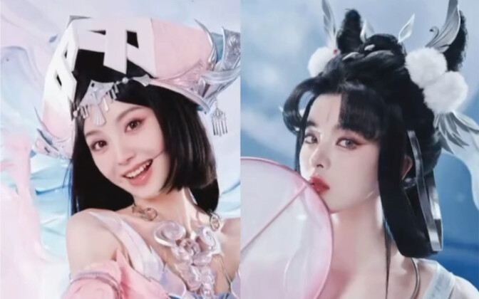 Tian Xiwei & Yang Chaoyue cosplay Honor of Kings