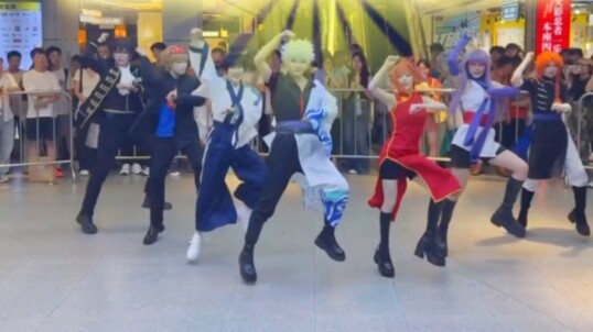 Gintama style-That night, Yorozuya and Shinsengumi were both broke