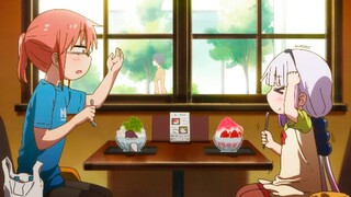 Kanna sauce will also knock on the little head when eating ice. High cute self-prepared blood bag