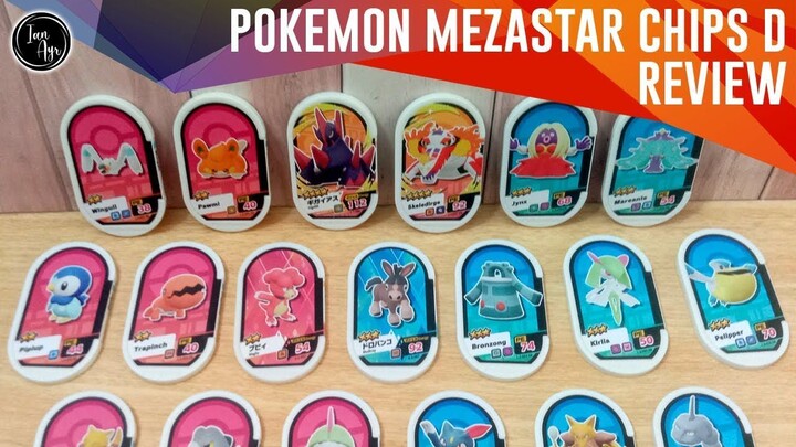 [ GACHA ] Pokemon ポケモン Mezastar Chips D Pikachu ピカチュウ Charizard リザードン Mew ミュウ Collection Merchandise