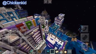 MAP THÀNH PHỐ MINECRAFT BÂY GIỜ VÀ MAP THÀNH PHỐ MINECRAFT 4 NĂM TRƯỚC #funnygame