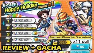 Review + GACHA Banner Happy Holiday | One Piece Bounty Rush