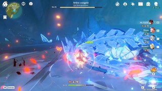 Genshin Impact - Hu Tao one hit cây băng