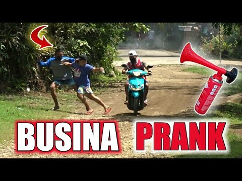 BUSINA PRANK  | PART 2 | Napatakbo talaga sila para tumabi hehehe