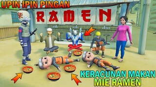 UPIN IPIN KERACUNAN MAKAN MIE RAMEN BUATAN NARUTO, ULTRAMAN SEDIH - GTA 5 BOCIL SULTAN