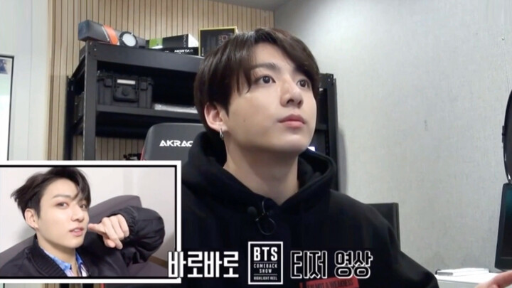 [BTS Jungkook] Daily life of working in GCF Studio cut