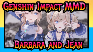 Let My Sun Dry Everything~ | Barbara / Jean - Bad Bad Water / Genshin Impact MMD