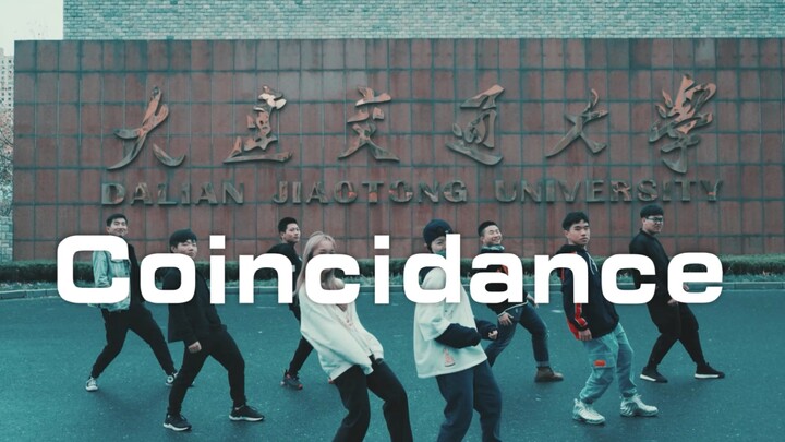 "Coincidance" is a remake of a homemade video by students from Dalian Jiaotong University