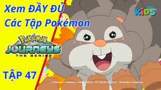 POKEMON JOURNEYS | Tập 47: Trận chiến của những kẻ phàm ăn! | tvBlue KIDS | Lồng Tiếng Việt