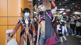 [ Genshin Impact ][Guangzhou Firefly] Comic Con caught strangers to sing birthday song! Ara Taki · She Cow · One Dou Firefly Club Death Record