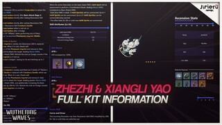 1.2 ZHEZHI AND XIANGLI YAO FULL KITS REVEALED! 72% CRIT DAMAGE WEAPON! | Wuthering Waves Leaks