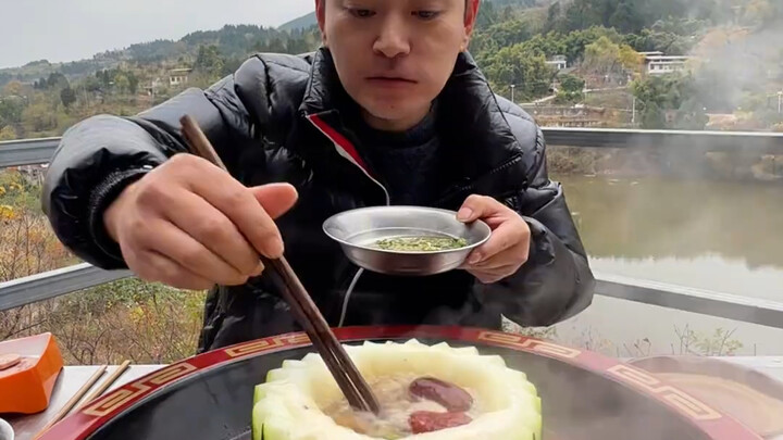 Winter Melon Double-Flavor Hot Pot: No鸳鸯 pot at home? Here’s how to make it work!